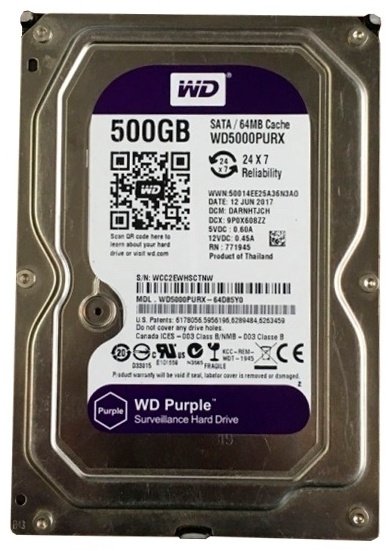 DISCO DURO WESTERN DIGITAL 500GB