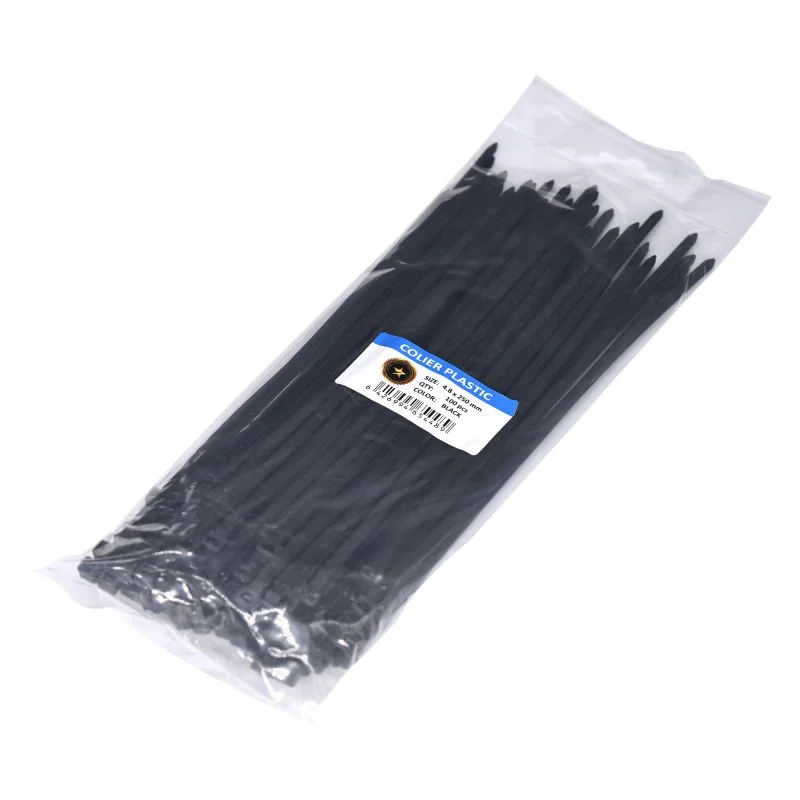 Amarra Plastica 3.6 mm X 150 mm Negra Evlite