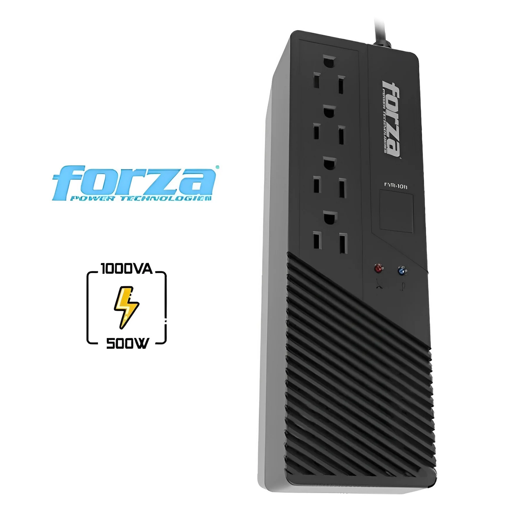 Forza FVR1011 Volt Reg 1000VA/500W 115V 4NEMA 50/60Hz