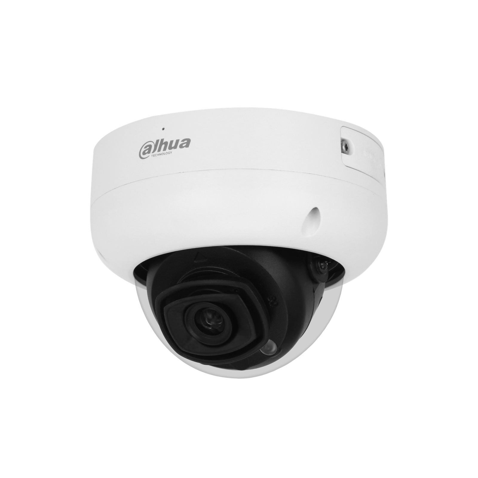 CÁMARA IP DOMO 5MP IR 50M IA PROTECCIÓN PERIMETRAL OBJETO ABANDONADO/REMOVIDO DETECCIÓN FACIAL CONTEO DE PERSONAS DETECCIÓN DE PARQUEO MAPA DE CALOR ALARMA (1 IN - 1 OUT) AUDIO (1 IN - 1 OUT) AUDIO MICROSD 1TB METAL ANTIVANDÁLICA IK10