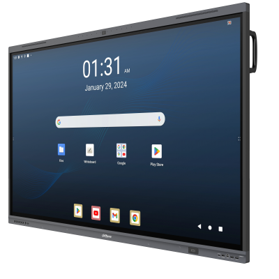 PANTALLA INTERACTIVA DAHUA 65'' UHD 4K + CAMARA INTEGRADA 48MP-Multitouch-2 Lapiz Capacitivo-2.4GHz 8GB-RAM 128GB-GOOGLE-ANDROID 13.